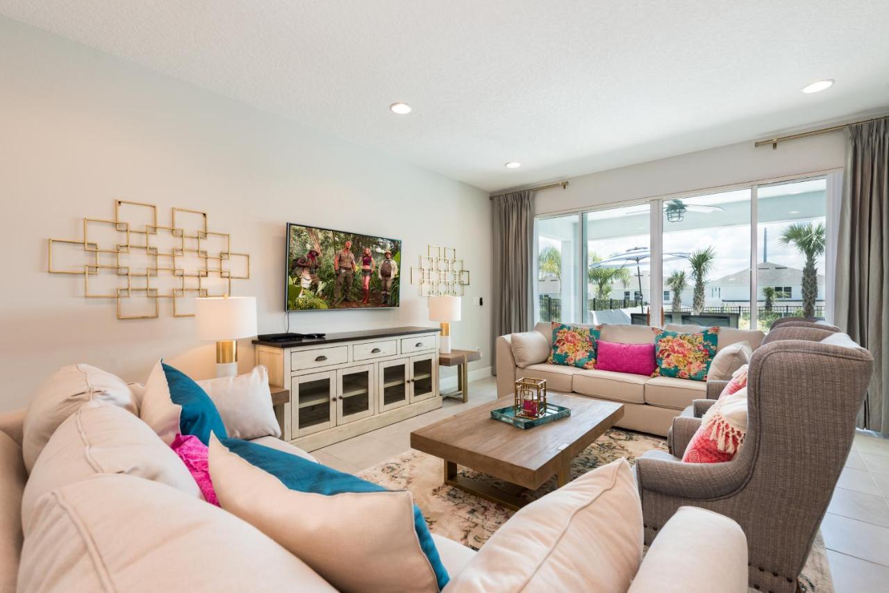 Vibrant Home By Rentyl Near Disney With Private Pool, Foosball Table & Resort Amenities - 7418M Orlando Extérieur photo